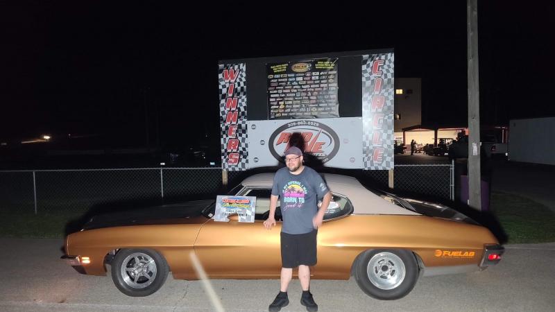 Winning 7.00-8.50 index / Open Comp at a Central Illinois Street Car Shootout race 2022